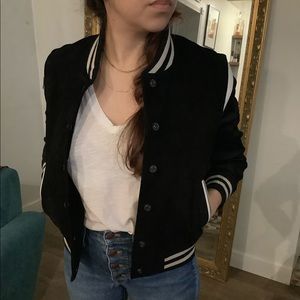 Allsaints Varsity Bomber Jacket